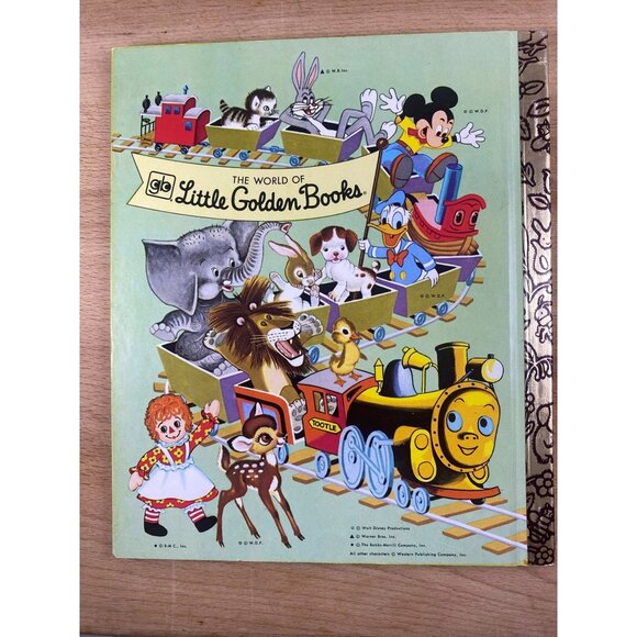 Walt Disneys Mary Poppins Little Golden Book 1973 Second Printing - Picture 2 of 6